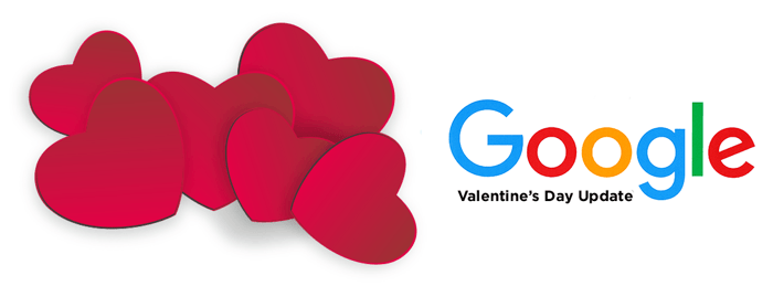 Major Google Algorithm Updates Since 2013 Valentine's Day Update Image