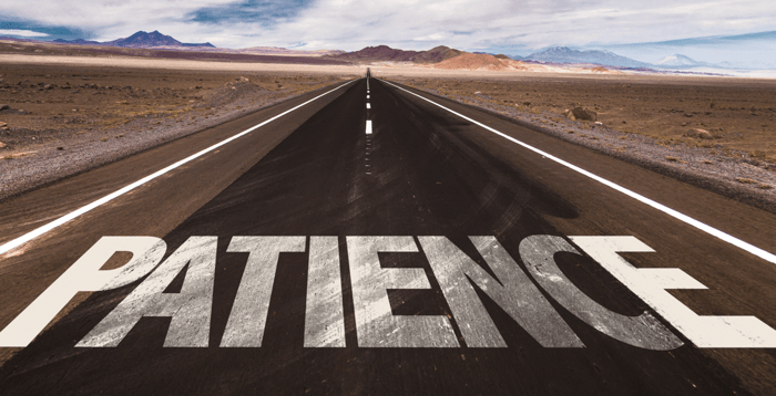 Steps to Take Before You're Ready for Content Marketing Success as a Home Builder Patience Image