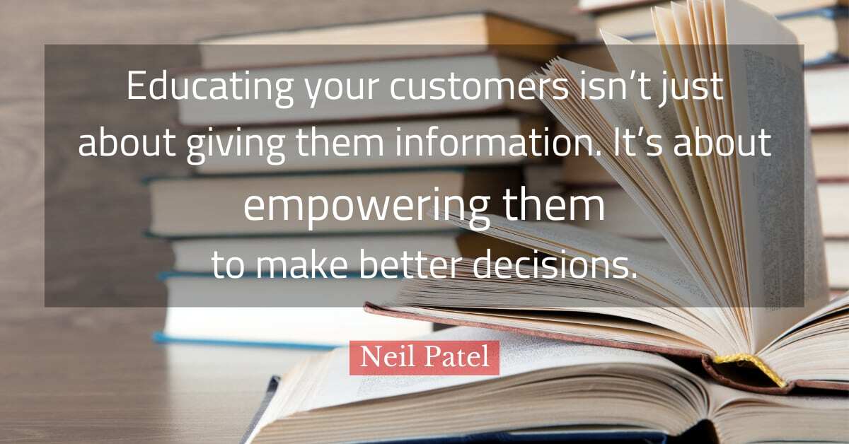 educational-blog-post-neil-patel-quote