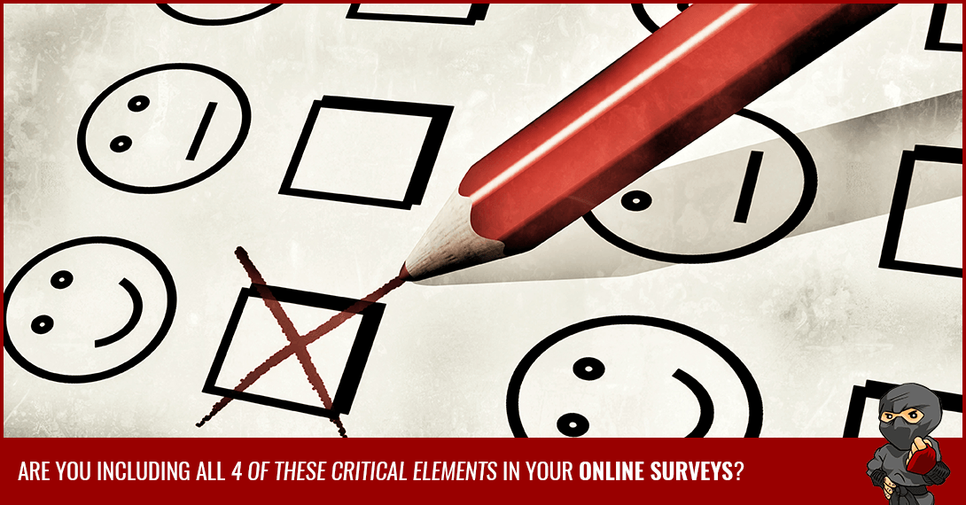97.9% Of Online Surveys FAIL Without These 4 Elements [Infographic]