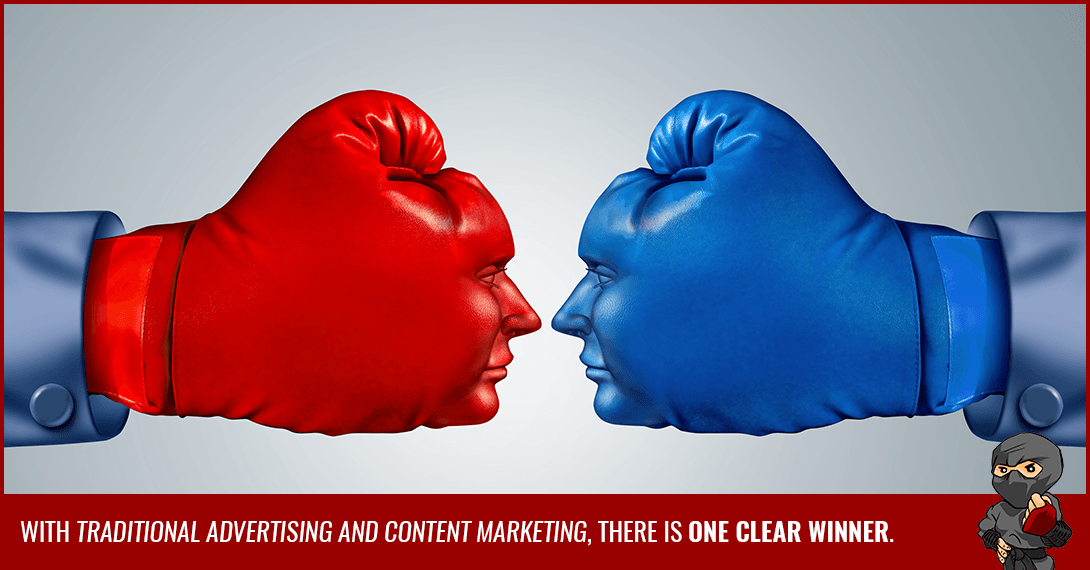 Content Marketing is the New Rival for Traditional Advertising [Infographic]