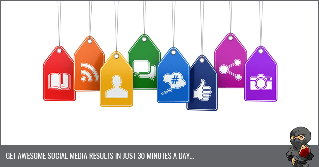 Get Your Social Media Marketing Done In 30 Minutes [Infographic]
