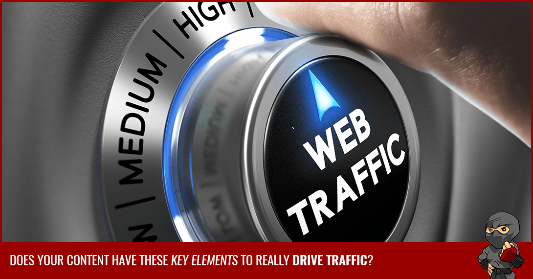 How to Create Content that Drives Traffic to Your Website [Infographic]