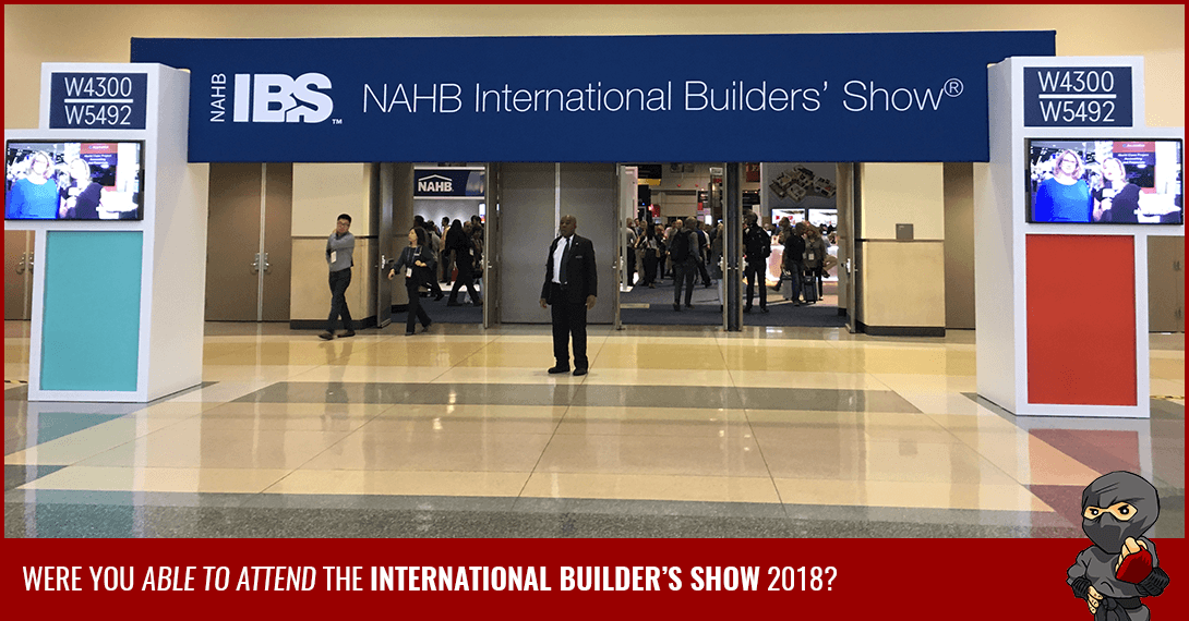 Marketing Ninjas at the 2018 International Builders Show in Orlando!
